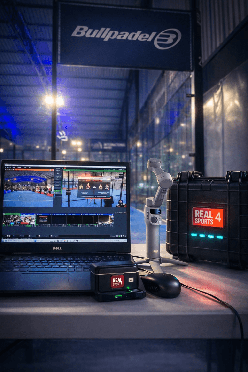 Real Sports production setup